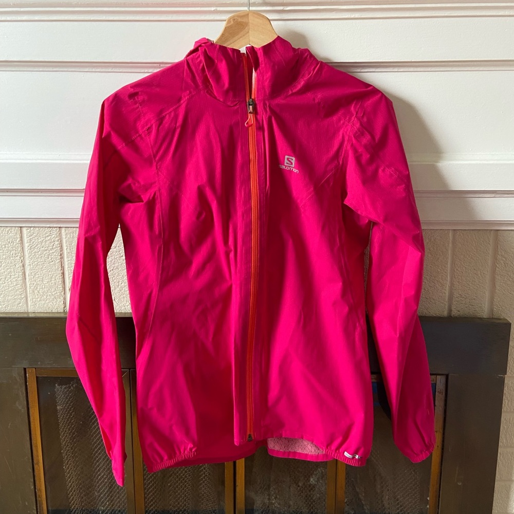 Salomon Pink AdvanceSkin Dryrunning jacket